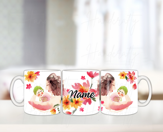 Mother's day personalized coffee mug, customized Mom's mug, Pocillo personalizado para Mamá