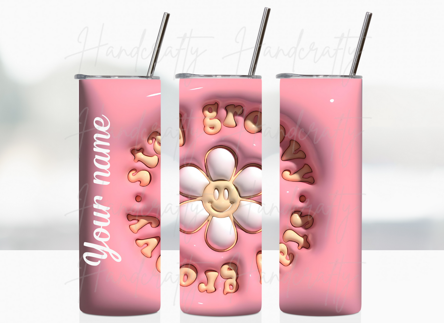 3d puff stay groovy, customized daisy flower tumbler, personalized daisy tumbler, customized gift, personalized flower tumbler, insulated personalized tumbler, watercolor customized tumbler, laser engraved personalized tumbler, daisy tumbler with personalization laser engraved, insulated flower tumbler cup, custom tumbler laser engraved, 3d tumbler cup, puff tumbler cup, personalized laser engraved bottle, sunflower flower tumbler, lotus personalized tumbler, laser engraved tumbler personalized.