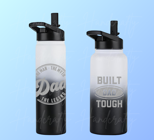 Father's Day water bottle, Father's Day gifts, Insulated water bottle for Dad, Stainless steel water bottle for Dad, Double wall water bottle for Dad, Powder coated water bottle for Dad, Double wall insulated water bottle, Vacuum insulated water bottl, Laser engraved water bottle, Durable BPA-free water bottle, Leak-proof water bottle, Spill-proof water bottle, Thermal water bottle for Dad, Best Dad water bottle, World's Best Dad water bottle, Super Dad water bottle, #1 Dad water bottle