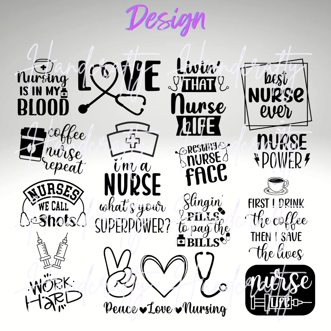 Nurse insulated stainless steel mirror iridescent tumbler cup, personalized/customized gift for nurse, nurse appreciation gift