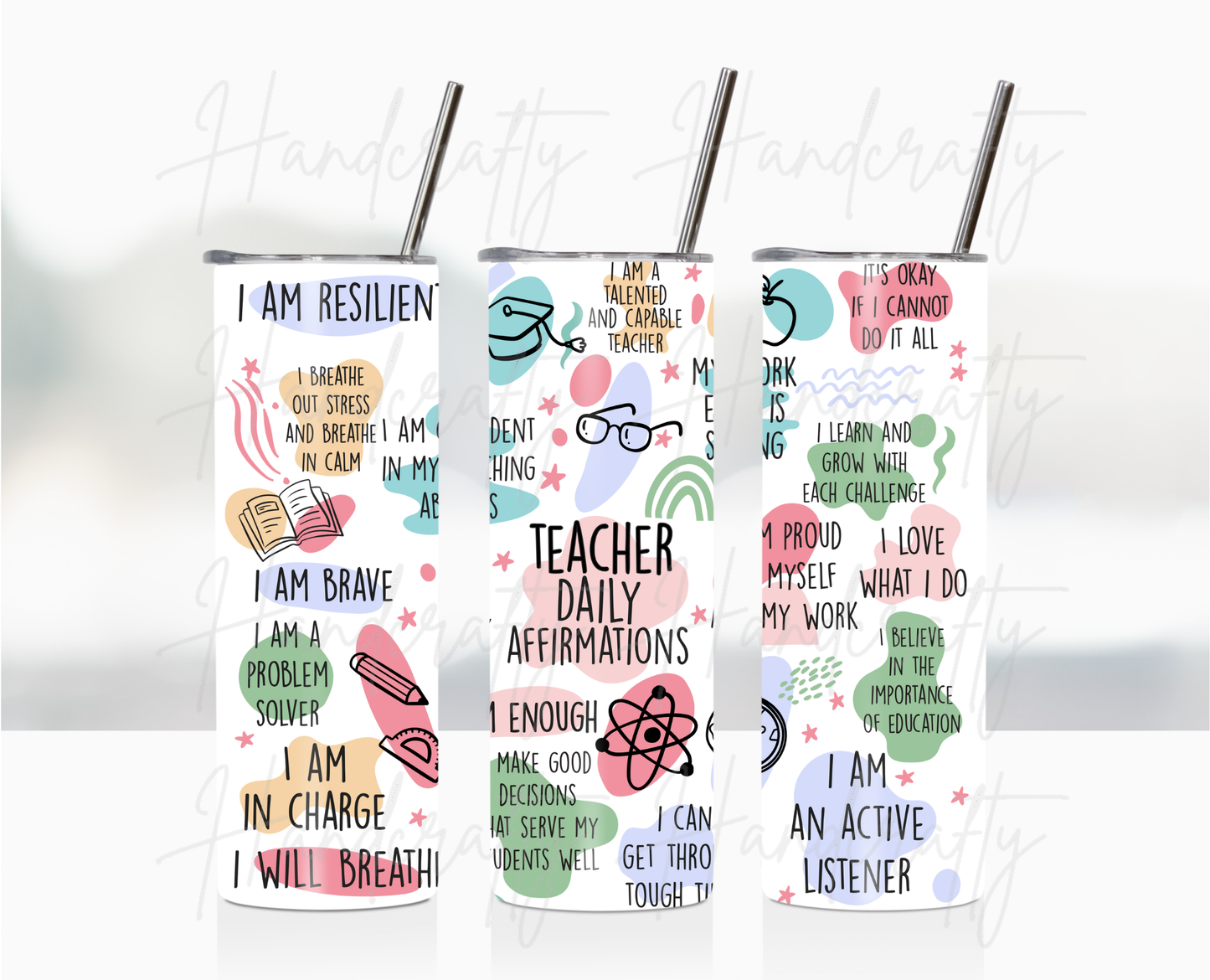 Teacher assistant affirmations glass can, Motivational glass can for teacher assistants, Positive affirmation drinkware for education aides, Affirmation glass tumbler for teacher assistants, Uplifting drinkware for teacher aides, Inspirational drinkware for teacher assistants, Glass can with quotes for teacher aides, Encouraging drinkware for school support staff, Custom glass tumbler for teacher assistant appreciation, Teacher assistant-themed affirmation glass can, Glass can with affirmations for teacher