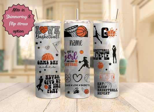 Personalized basketball tumbler, custom basketball tumbler 20 oz, basketball tumbler with name, sublimation basketball tumbler, custom basketball cup, basketball water tumbler, insulated basketball tumbler, personalized sports tumbler, double wall insulated tumbler, 20 oz stainless steel tumbler, sublimation printed tumbler, vacuum insulated sports tumbler, BPA-free personalized tumbler, leakproof basketball travel cup, basketball coach gift, basketball player gift, basketball team tumbler, basketball gift