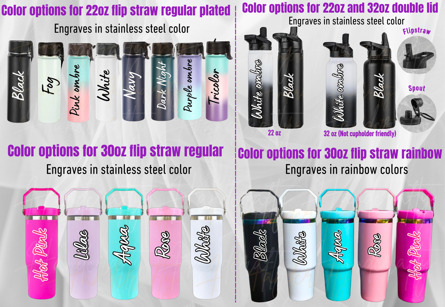 Personalized laser engraved gymnast flip straw insulated tumbler, gymnastics coach insulated stainless steel tumbler cup, Gymnastics team tumbler