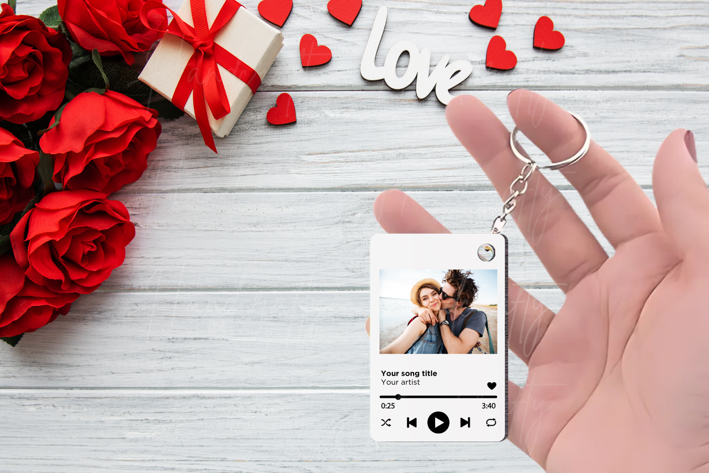 Custom Spotify song keychain, Personalized photo Spotify keychain, Custom music keychain gift, Spotify code keychain with photo, Unique music gift for couples, Photo keychain with favorite song, Romantic Spotify keychain gift, Personalized music gifts for him or her, Song code keychain for anniversaries, Custom Spotify keychains in Lakeland, FL, Personalized music gifts near me, Custom photo double-sided keychain, Personalized double-sided keychain, Custom picture keychain gift, Double-sided keychain with