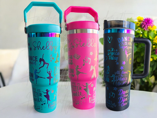 Personalized Dancer Tumbler, Laser Engraved Dance Tumbler, Custom Dancer Water Bottle, Insulated Dancer Tumbler, Custom Engraved Dance Cup, Name Engraved Dance Tumbler, Custom Dance Gift, Personalized Dance Teacher Gift, Custom Name Insulated Tumbler, Personalized Dance Lover Gift, Dancer Silhouette Tumbler, Ballet Dancer Tumbler, Elegant Dance Drinkware, Graceful Dance Cup, Artistic Dancer Design Tumbler, Stainless Steel Insulated Tumbler, Double-Wall Insulated Bottle, BPA-Free Dance Tumbler, Spill-Proof C