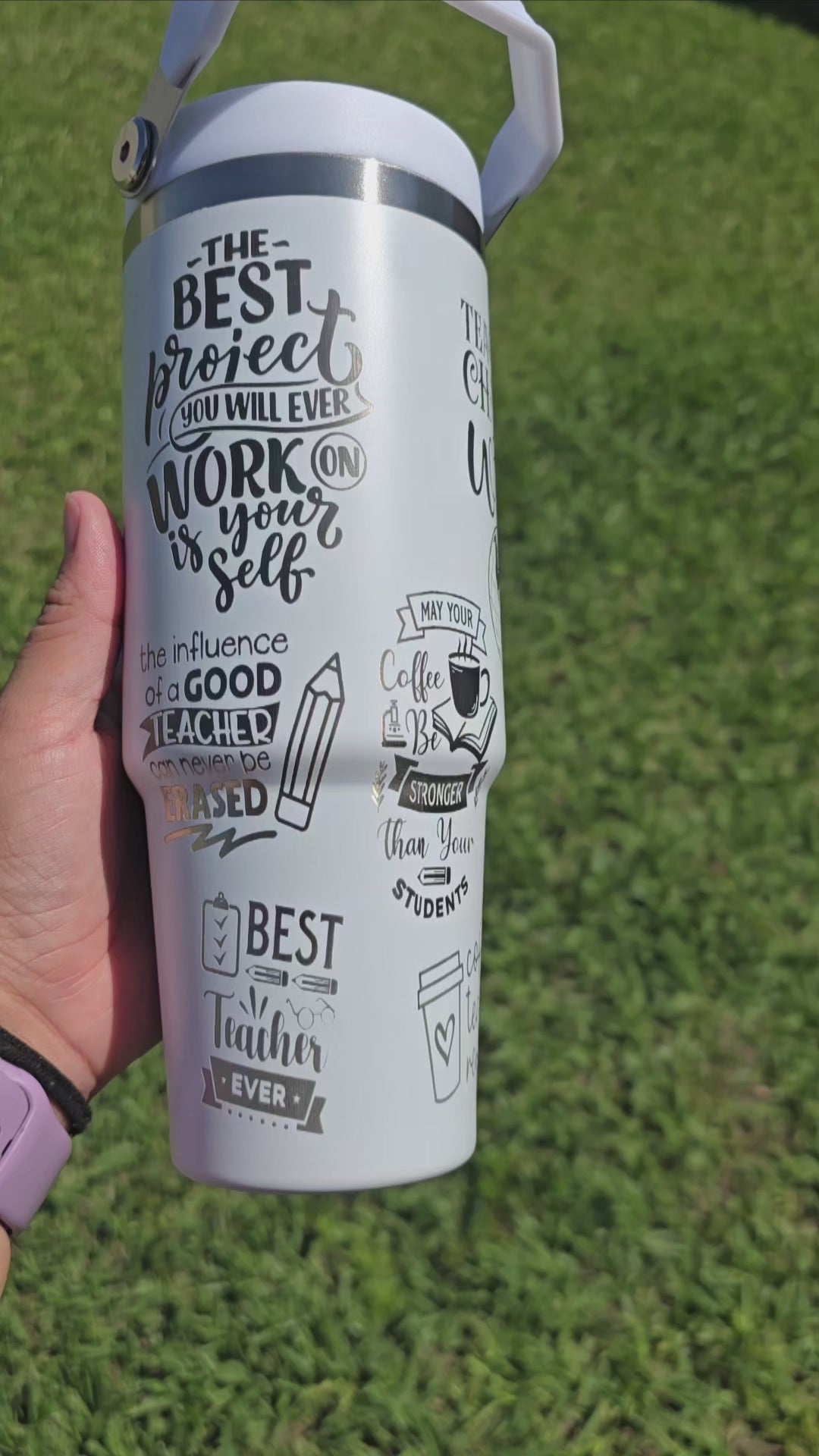 customized teacher gift, teacher water cup, teacher tumbler bottle, educator tumbler, stainless steel powder coated bottle, teacher gift, teacher appreciation gift, teacher accessories, water bottle for teacher school staff gift, custom teacher tumbler, personalized teacher tumbler, teacher themed merchandise, school worker gift, custom engraved insulated bottle, Custom engraved teacher tumbler, personalized teacher gift.