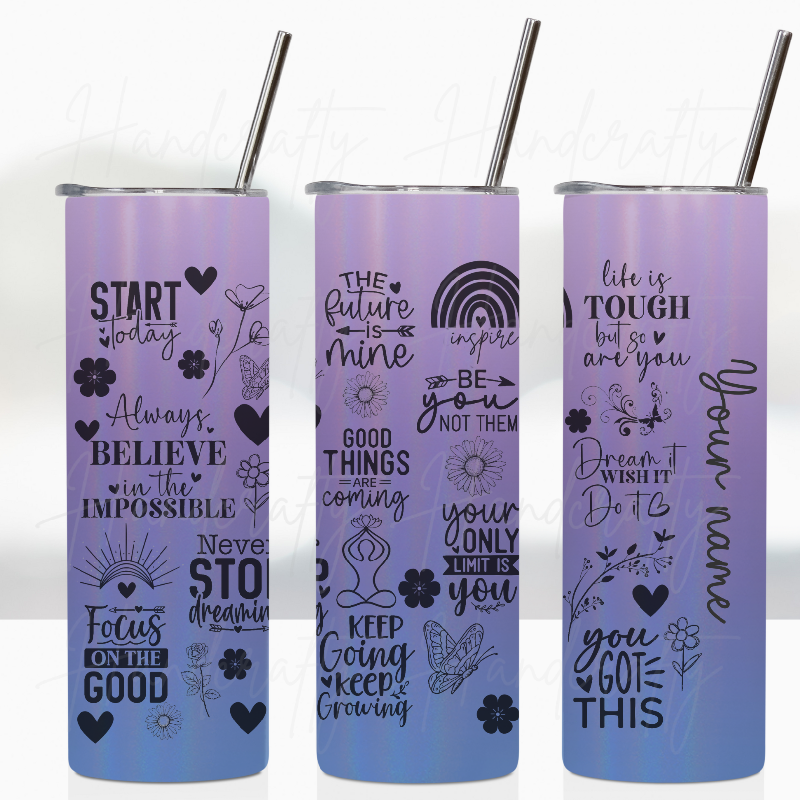 Motivational self esteem positive daily affirmations inspirational quotes stainless steel personalized water bottle/insulated tumbler gift, daily affirmations tumbler, coworker gift ideas, friend gift ideas, bully victim gift, laser engraved, double wall stainles steel tumbler, motivational self esteem daily affirmations cup 