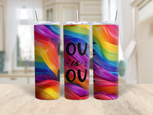 Pride Inspired Products, Rainbow cup, Pride Merch, LGBTQ+ Pride Gear, Rainbow Pride Merchandise, Pride Month Collection, LGBTQ+, Inspired Items, LGBTQ+ Pride Merchandise for Sale, Rainbow-Themed Pride Products Collection, Best Pride Collection for LGBTQ+ Community, Unique Pride-Inspired Gifts and Accessories, LGBTQ+ Supportive Collection, Rainbow Flag Merchandise, Pride Accessories for All, Gender Inclusive Pride Apparel, LGBTQ+ Ally, Buy Pride Inspired Products, love is love insulated tumbler cup