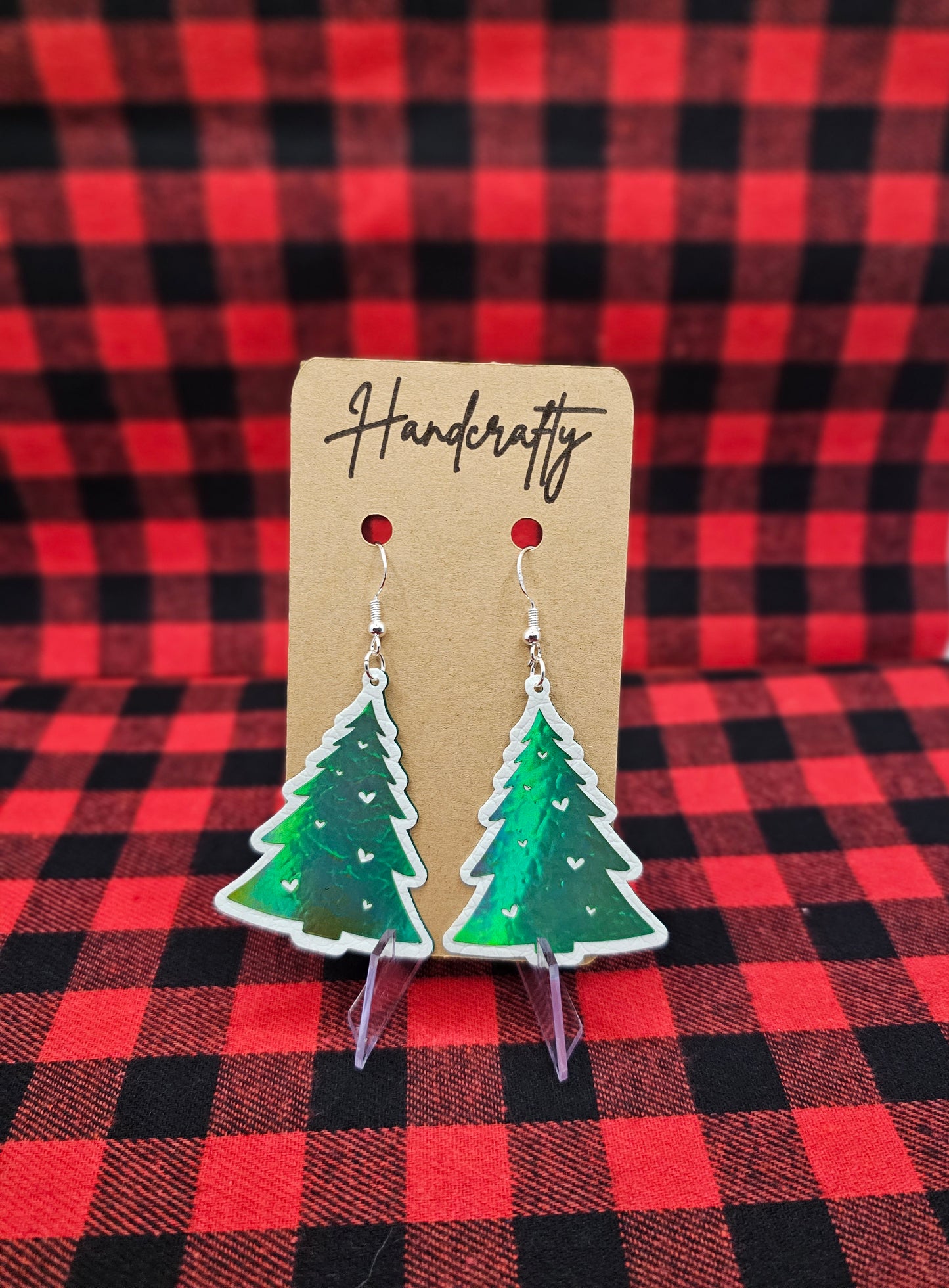 Handmade christmas earrings