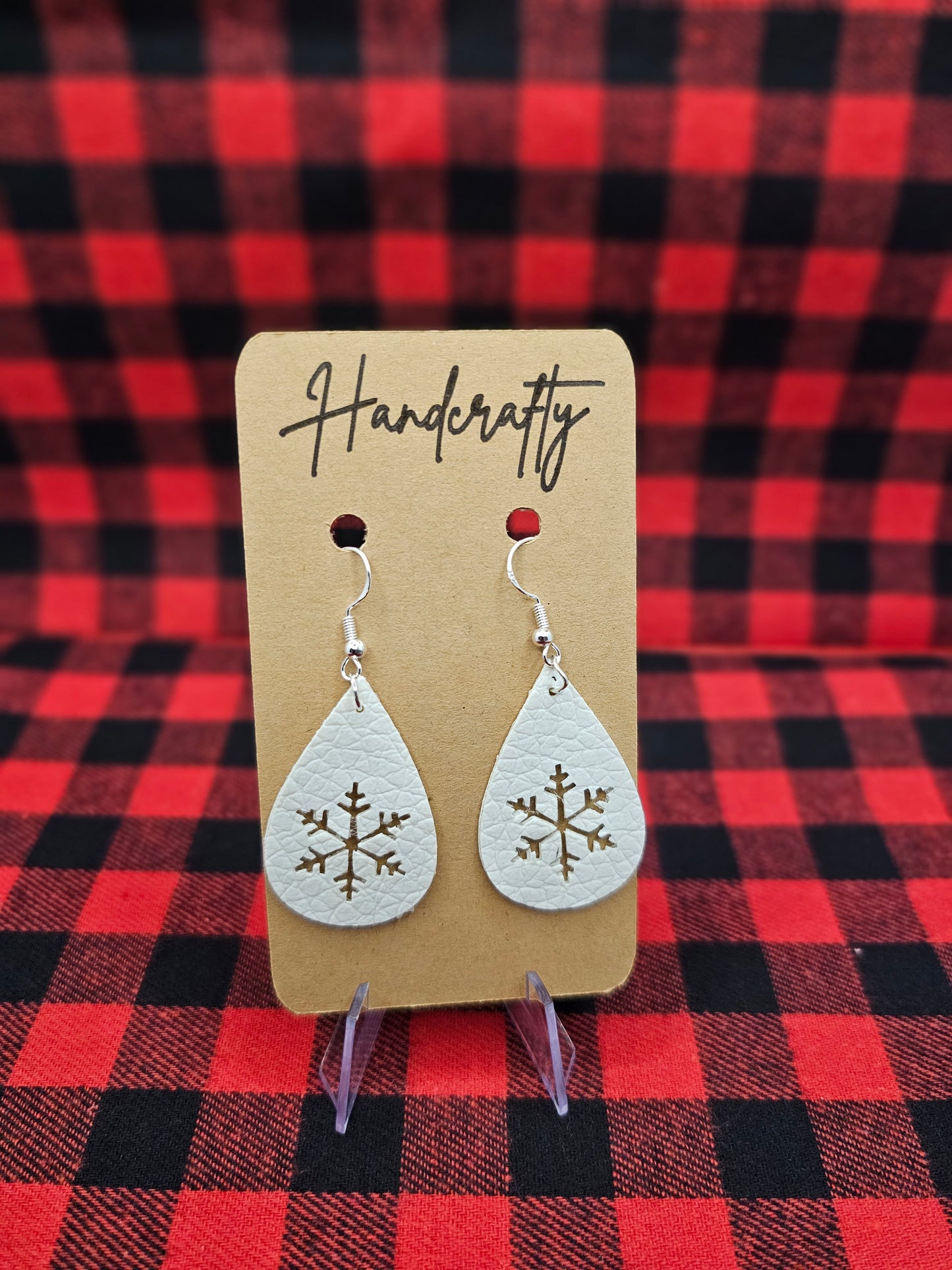 Handmade christmas earrings