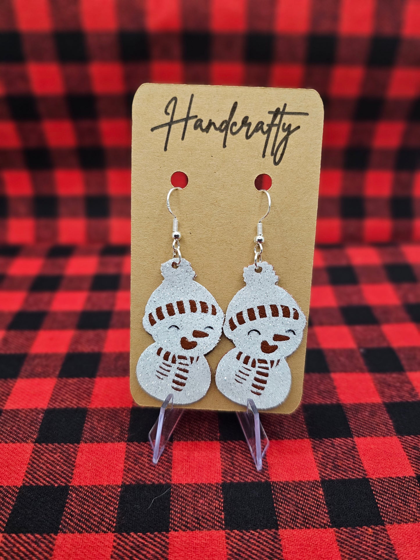 Handmade christmas earrings