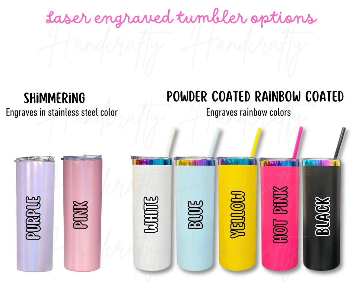 Personalized laser engraved horoscope stainless steel tumbler, custom zodiac insulated rainbow chroma tumbler cup,  custom astrology gift