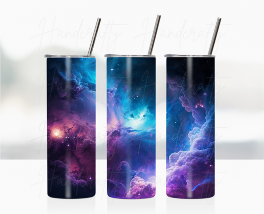 Galaxy stainless steel insulated tumbler, personalized galaxy laser engraved tumbler, customized insulated tumbler, stainless steel insulated tumbler.