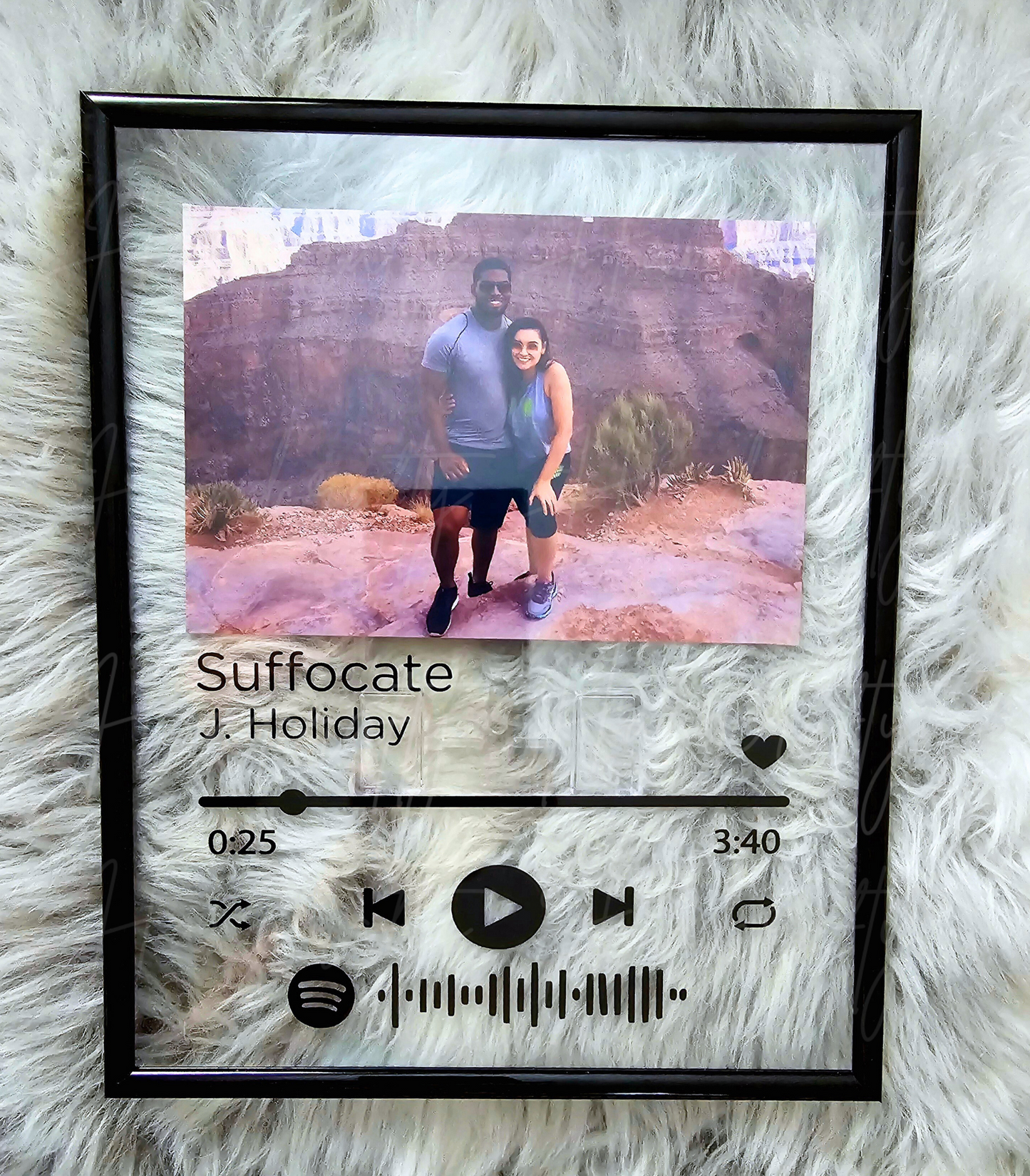 Personalized Photo  Song Plaque, Scanable  Music Lovers, Mother's Day Gift, Anniversary Gifts For Her Him, personalized gift, personalized spotify plaque, customized music plaque, customized spotify plaque, personalized music photo plaque, customized music photo plaque