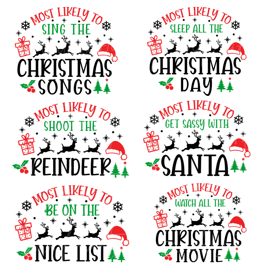 Christmas family t-shirts