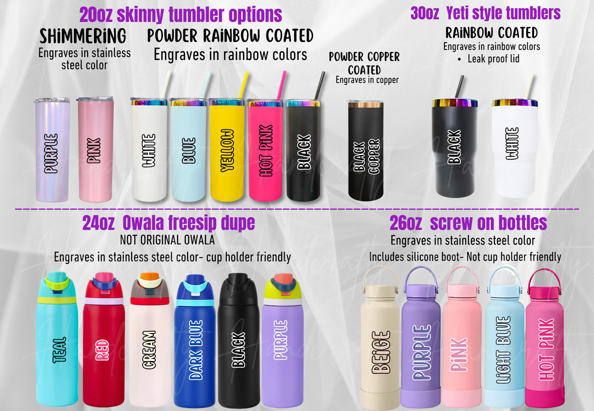 Personalized Tennis Tumbler – Custom Engraved Tennis Water Bottle