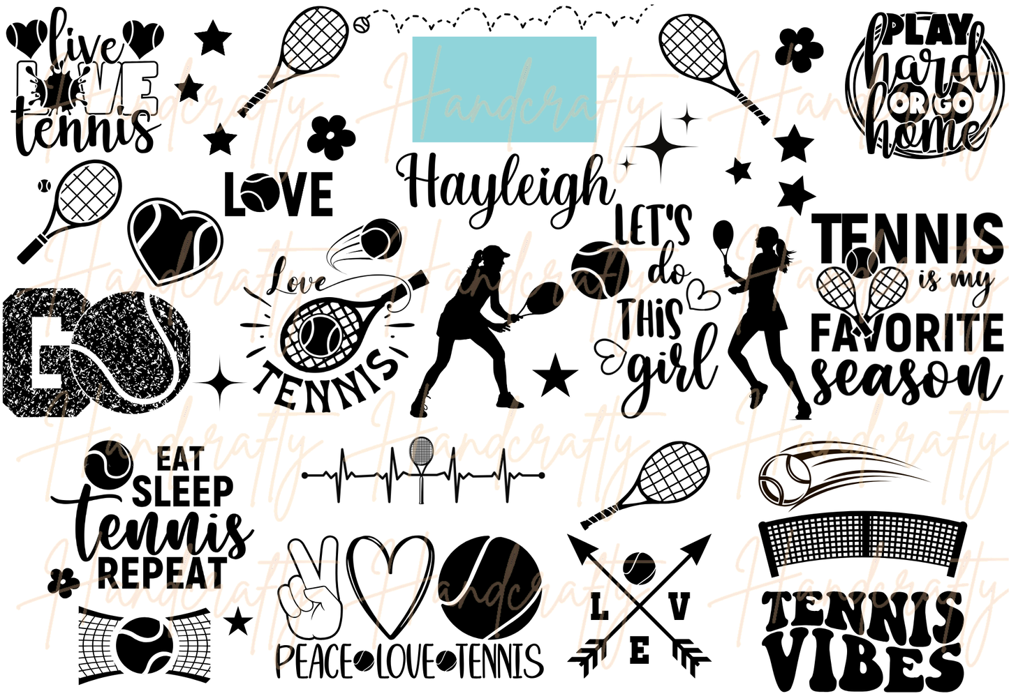 Tennis and K-pop bands laser engraved Stanley exclusive Sienna IceFlow 30oz